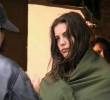 On the set - with Bernardo Bertolucci