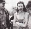 On the set - with Bernardo Bertolucci