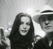 On the set - with Bernardo Bertolucci