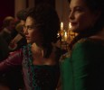 with Jessica Brown Findlay